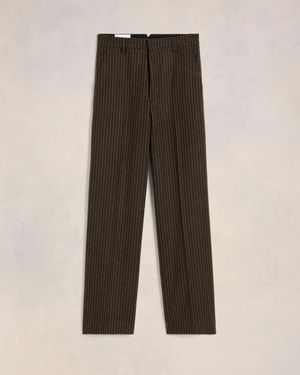 Ami Paris Wide Trousers - Brown