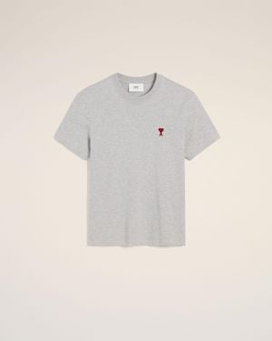 Ami Paris T-Shirts And Polos - Gray