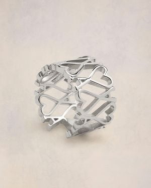 Ami Paris Bague Ami De Coeur En Laiton - Neutre