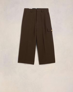 Ami Paris Military Bermuda - Brown