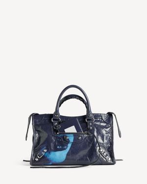 Balenciaga Le City Bag Small - Blue