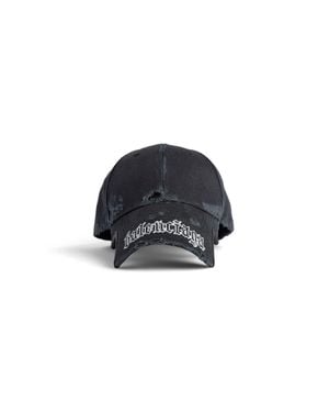 Balenciaga Blackletter Script Cap