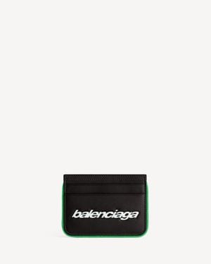 Balenciaga Biker Card Holder - Black