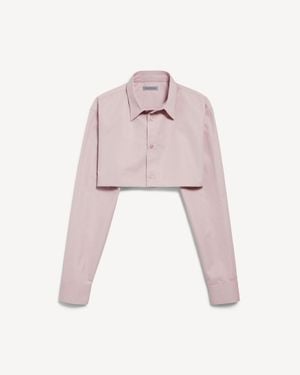 Balenciaga Camisa Corta - Rosa