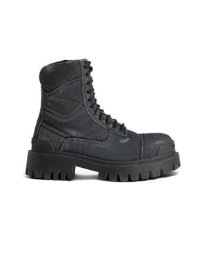 Balenciaga Combat Strike Boot - Black