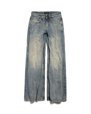 Balenciaga Low Waist Baggy Trousers - Grey