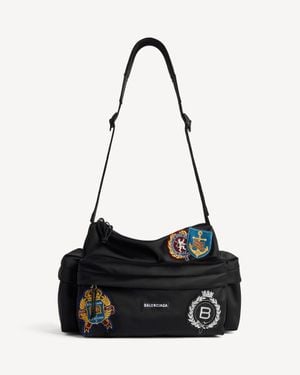 Balenciaga Explorer Multipocket Weekender Small - Black