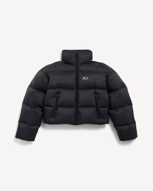 Balenciaga Cropped Puffer - Black