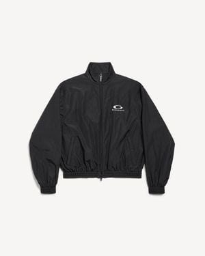 Balenciaga Loop Sports Icon Tracksuit Jacket - Black