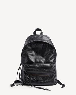 Balenciaga Le City Backpack - Black