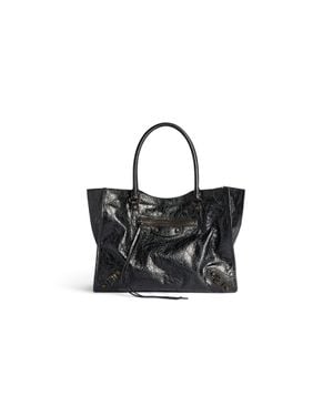 Balenciaga Le City Tote Bag Small - Black