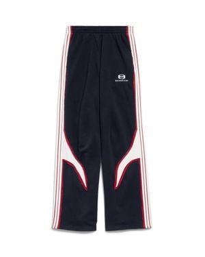 Balenciaga Cut-Up Oversized Jogginghose - Blau