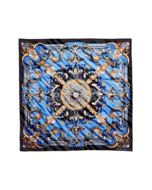 Balenciaga Ai Scarf - Blue