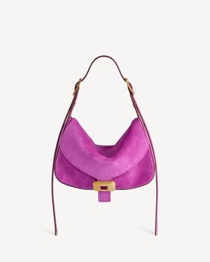Balenciaga Clicca Shoulder Bag Medium - Purple