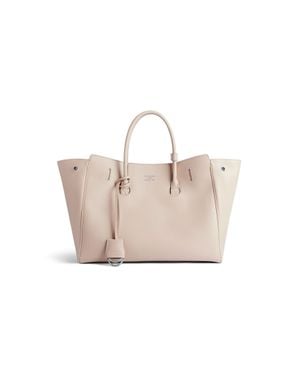 Balenciaga Borsa Carry All Hampton Piccola - Marrone