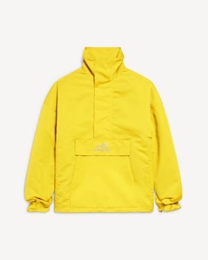 Balenciaga Bodies Half-zip Jacket - Yellow