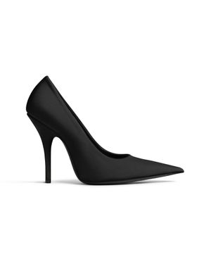 Balenciaga Fabric Knife Pumps - Black