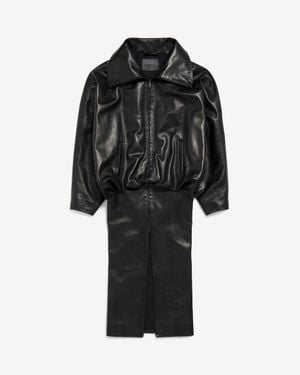 Balenciaga Round Jacket - Black