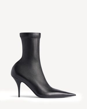 Balenciaga Heeled Boots - Black