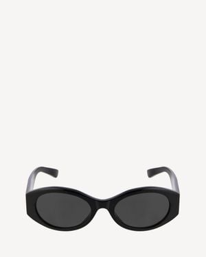 Balenciaga Nano Round Af Sunglasses - Black