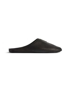 Balenciaga Château Flat Mule - Black