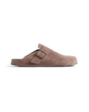 Balenciaga Mules Sunday - Marrone