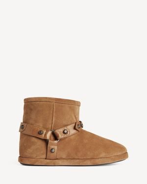 Balenciaga "Alaska" Snow Boots - Brown