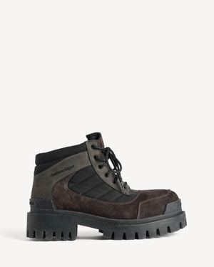 Balenciaga Combat Strike Low Boot - Black