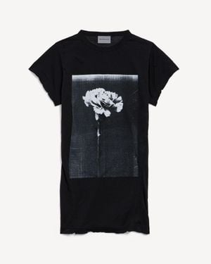 Balenciaga The Song Of The Highest Tower Small Fit T-Shirt - Black