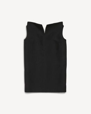 Balenciaga Vestido Vareuse - Negro