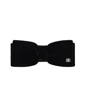 Balenciaga Holli Hair Bow - Black