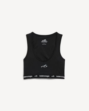 Balenciaga Techwear Bra Tank Top - Black