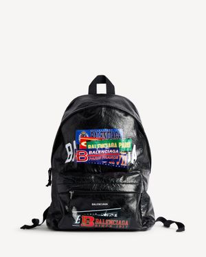 Balenciaga Explorer Backpack - Blue