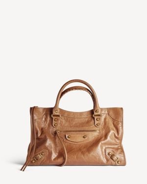 Balenciaga Le City Tasche Mittelgroß - Braun