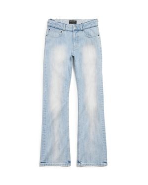 Balenciaga Low Waist Trousers - Blue