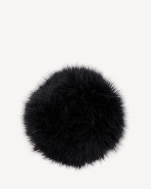 Balenciaga Holli Fell-Haargummi Ohne Tierbestandteile - Schwarz