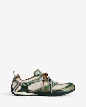 Balenciaga Radar Gradient Lines Trainer - Green