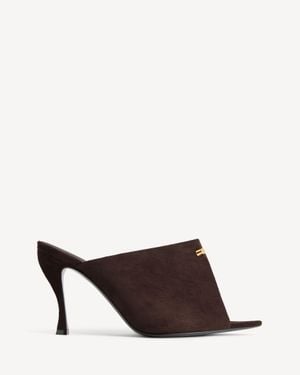 Balenciaga Midnight City Mule - Brown