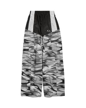 Balenciaga Cut-Up Cargo Tracksuit Hose - Schwarz