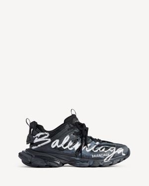 Balenciaga Track Signature Trainer - Blue