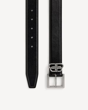 Balenciaga Bb Loop Belt - Black