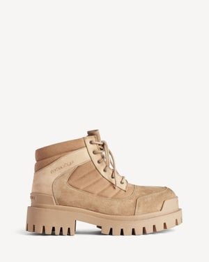 Balenciaga Combat Strike Low Boot - Natural
