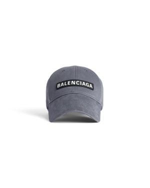 Balenciaga Patch Cap - Gray