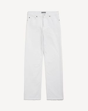 Balenciaga Slim Fit Jeans - White