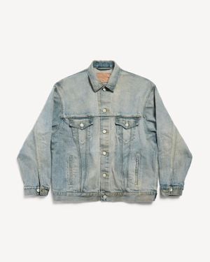 Balenciaga Jacket Regular Fit - Blue