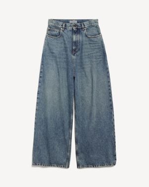 Balenciaga Low Crotch Baggy Jeans - Blue