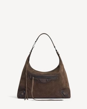 Balenciaga Le City Hobo Bag Medium - Brown