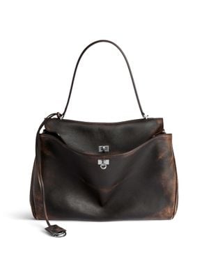 Balenciaga Bolso De Mano Rodeo Grande - Negro