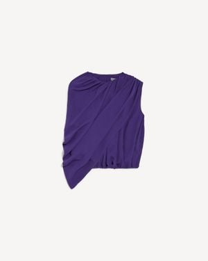 Balenciaga Cape Top - Purple
