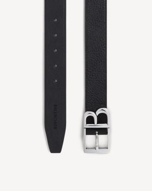 Balenciaga Classic B Belt - Black